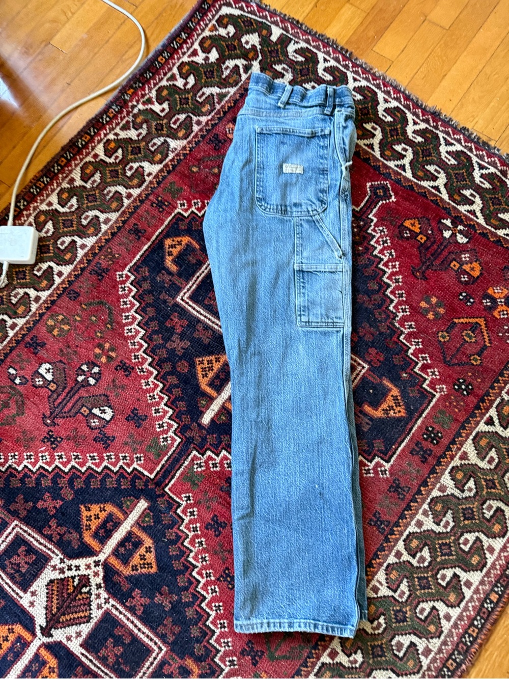 Wrangler Light Blue Carpenter Jeans
